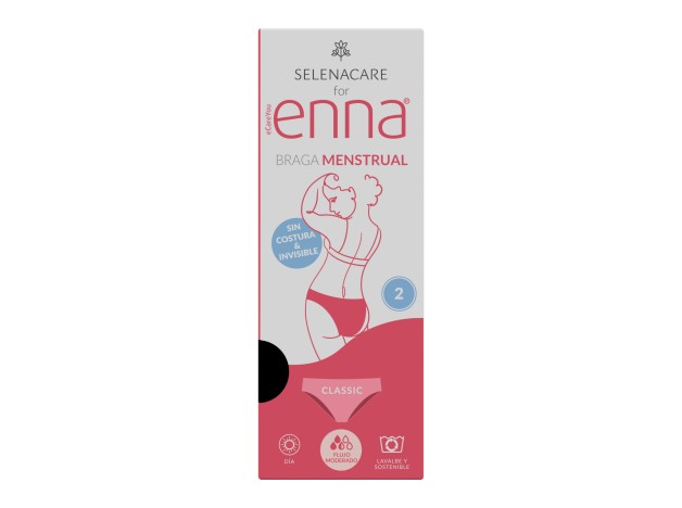 Enna Braguitas Menstruales Classic F.M. Talla 2