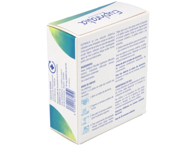 Boiron Euphralia, 20 Uds