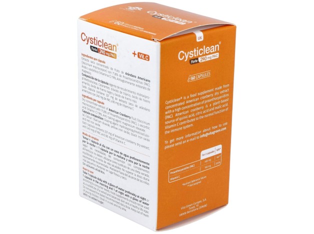 Cysticlean Forte 240 Mg, 30 Cápsulas