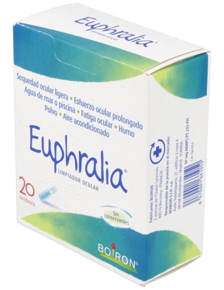 Boiron Euphralia, 20 Uds