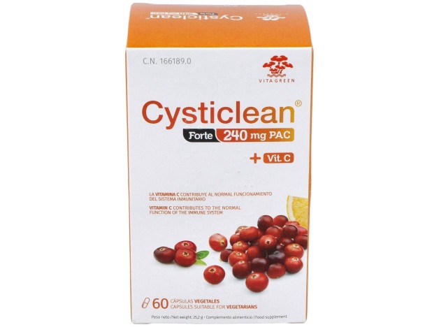 Cysticlean Forte 240 Mg, 30 Cápsulas