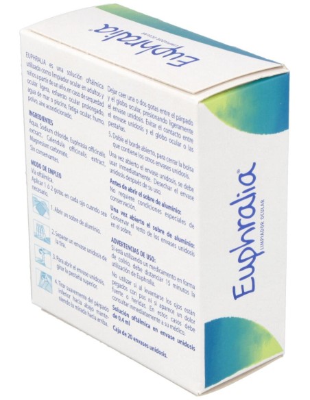 Boiron Euphralia, 20 Uds
