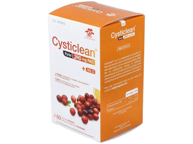 Cysticlean Forte 240 Mg, 30 Cápsulas