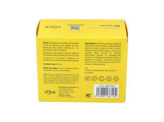 Vitarlic Cleanse (Kyolic 105) 90Cap.