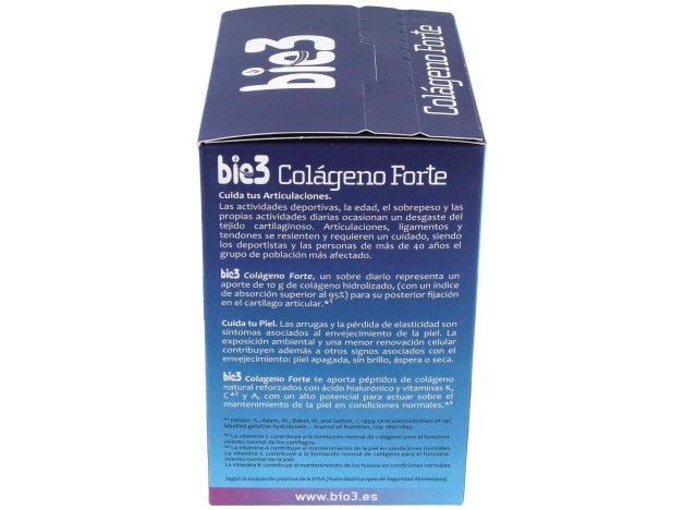Bio3 Colágeno Forte Articulaciones Y Piel 30...