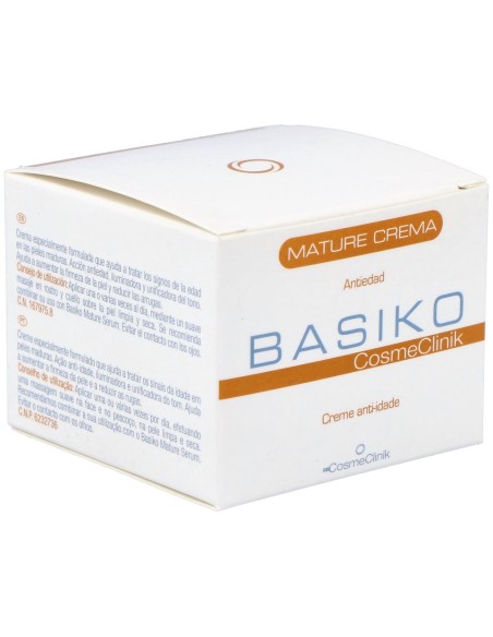 Basiko Mature Crema Rejuvenecedora Pieles Maduras, 50 Ml