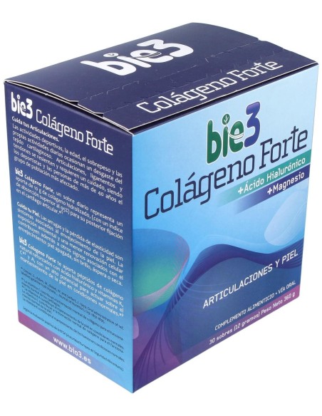 Bio3 Colágeno Forte Articulaciones Y Piel 30 Sobres
