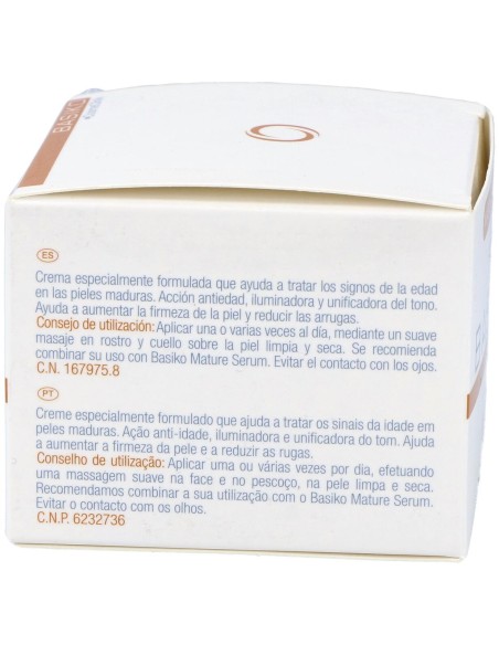 Basiko Mature Crema Rejuvenecedora Pieles Maduras, 50 Ml