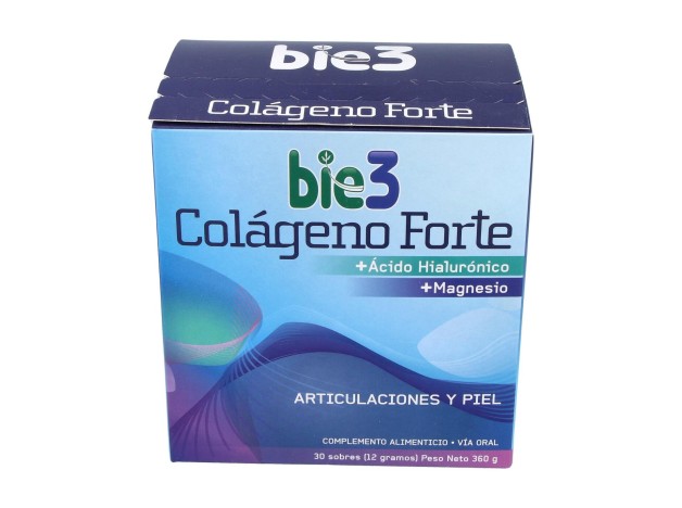Bio3 Colágeno Forte Articulaciones Y Piel 30...