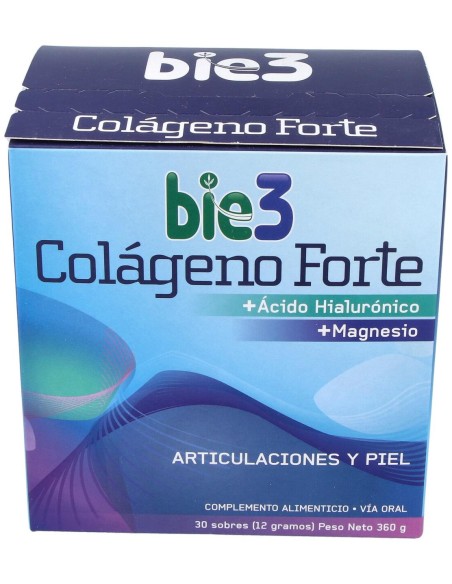 Bio3 Colágeno Forte Articulaciones Y Piel 30 Sobres