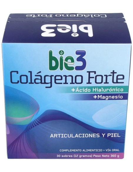 Bio3 Colágeno Forte Articulaciones Y Piel 30 Sobres