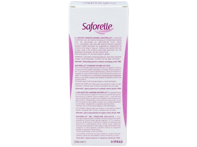 Saforelle Cuidado Íntimo Activo, 250 Ml
