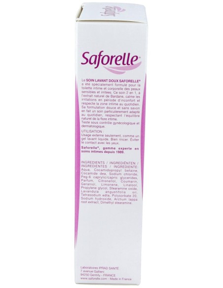 Saforelle Cuidado Íntimo Activo, 250 Ml