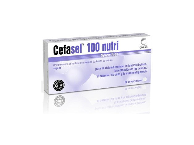Cefak 100 Nutri Selenio 60 Comp.
