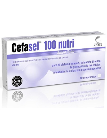 Cefak 100 Nutri Selenio 60 Comp.