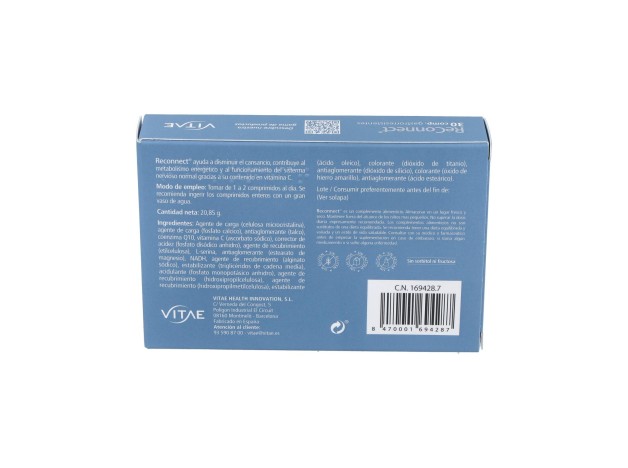 Vitae Recconect, 30 Comprimidos