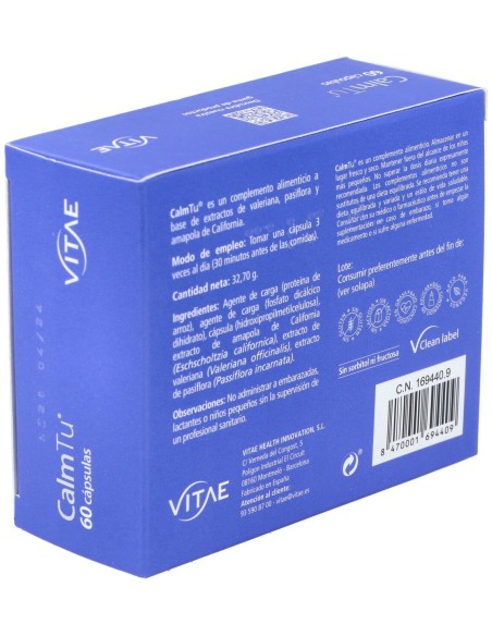 Vitae Calmtu 60Cáps