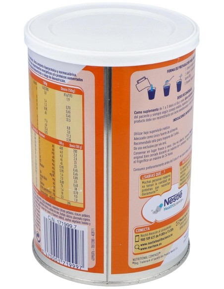 Meritene Extra Vainilla Bote 450Gr.