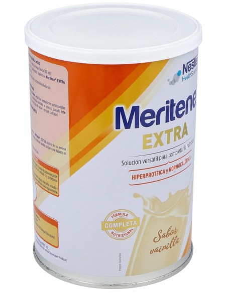 Meritene Extra Vainilla Bote 450Gr.