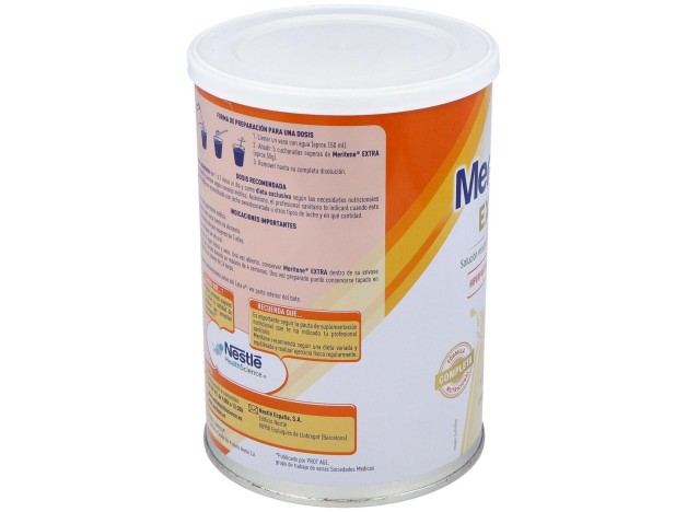 Meritene Extra Vainilla Bote 450Gr.