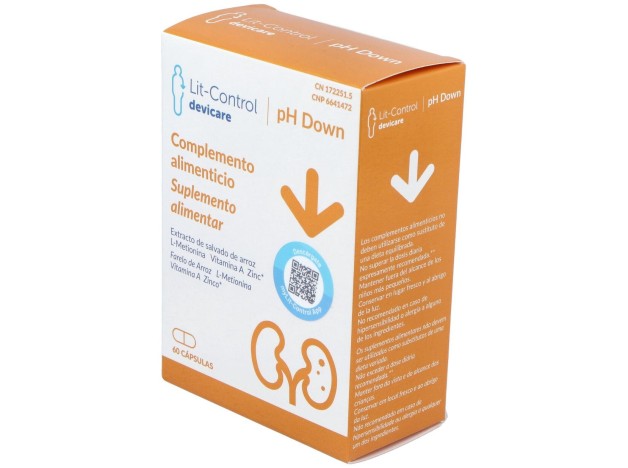 Lit Control Ph Down, 60 Cápsulas