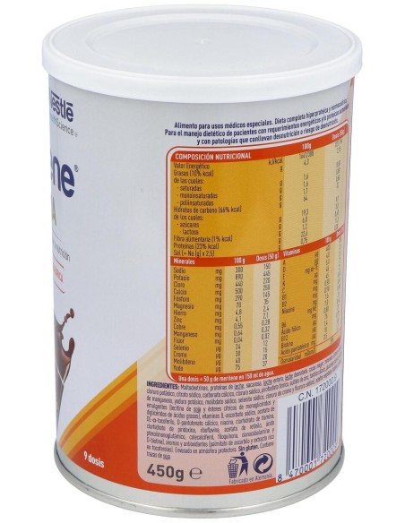 Meritene Extra Sabor Chocolate, 450 G