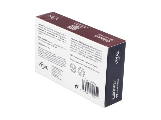 Vitae Calcium6 60Comp
