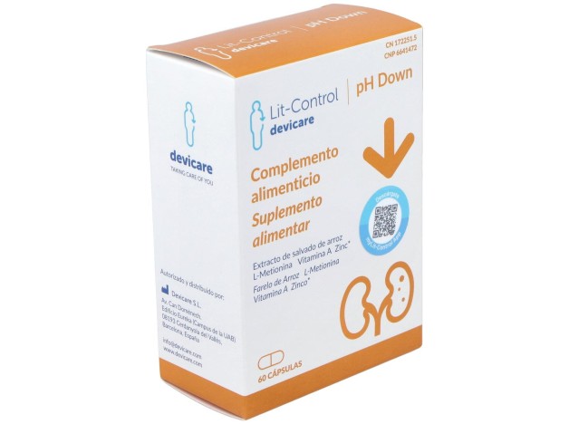 Lit Control Ph Down, 60 Cápsulas