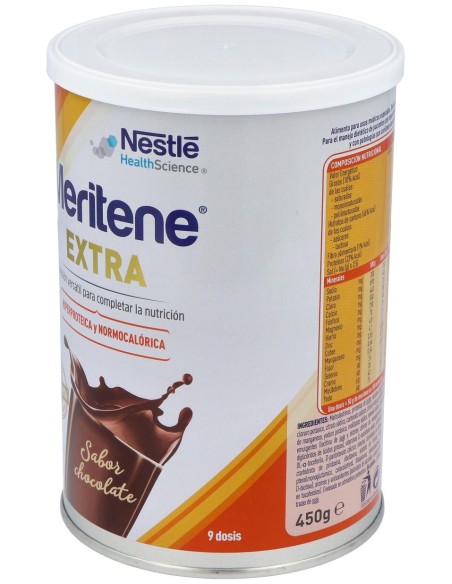 Meritene Extra Sabor Chocolate, 450 G