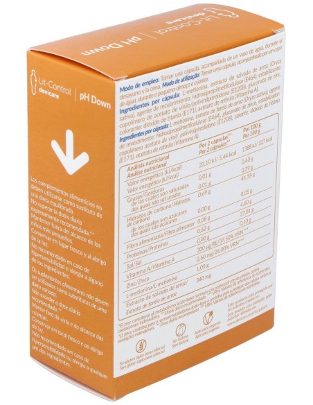 Lit Control Ph Down, 60 Cápsulas