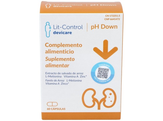 Lit Control Ph Down, 60 Cápsulas