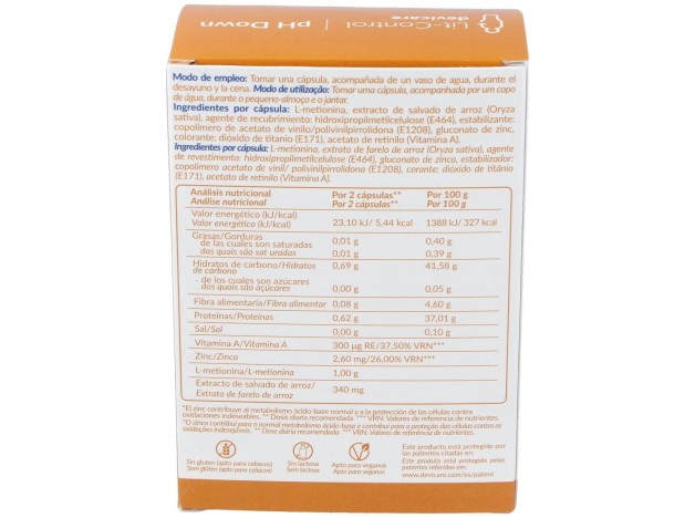 Lit Control Ph Down, 60 Cápsulas