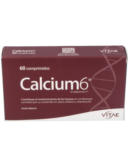 Vitae Calcium6 60Comp