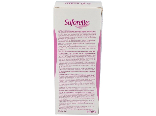Saforelle Gel Ultrahidratante Uhd 250Ml.