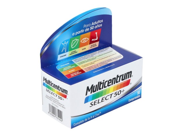 Multicentrum Select 50+, 90 Comprimidos