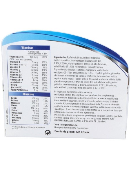 Multicentrum Select 50+, 90 Comprimidos