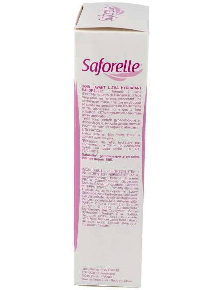 Saforelle Gel Ultrahidratante Uhd 250Ml.