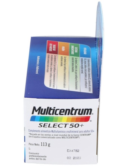 Multicentrum Select 50+, 90 Comprimidos