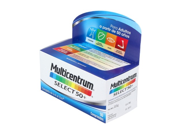 Multicentrum Select 50+, 90 Comprimidos