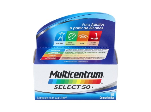 Multicentrum Select 50+, 90 Comprimidos