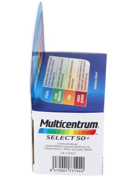 Multicentrum Select 50+, 90 Comprimidos