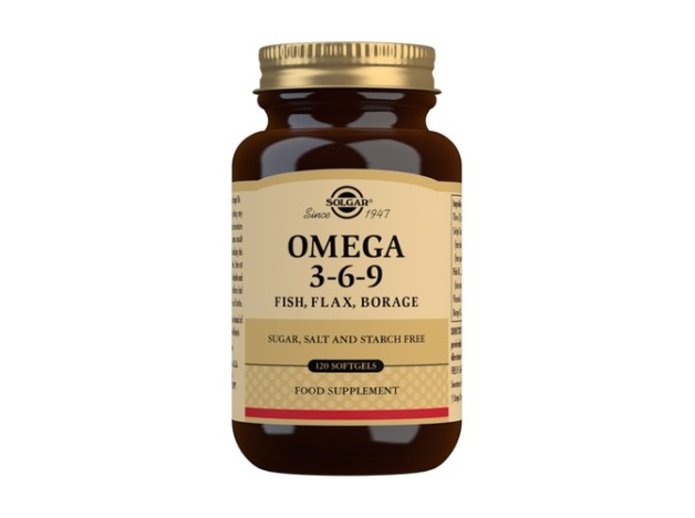 Solgar Omega 3-6-9 120 Cápsulas Blandas Aceite...