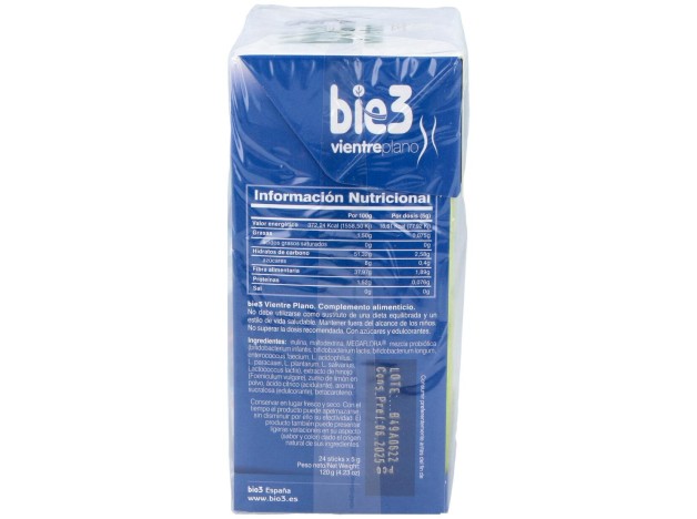 Bio3 Vientre Plano Bienestar Digestivo 24Uds