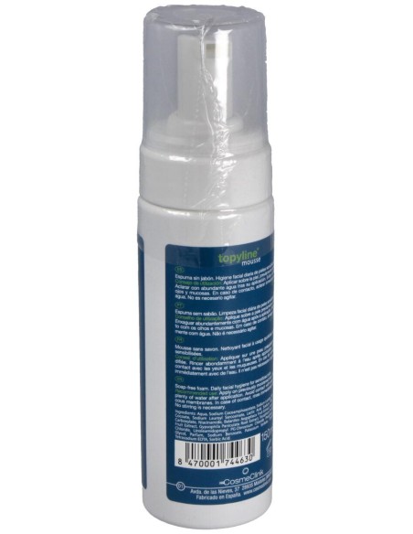 Topyline Mousse Syndet Limpiador En Espuma 150Ml