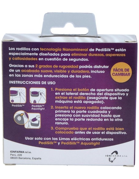 Pedisilk Rodillos De Recambio 2Uds