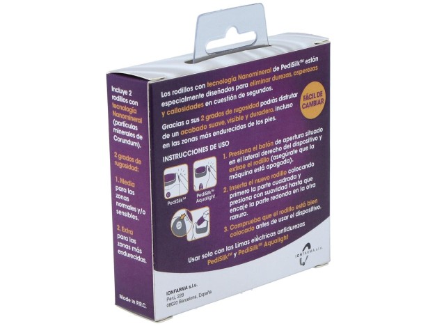 Pedisilk Rodillos De Recambio 2Uds