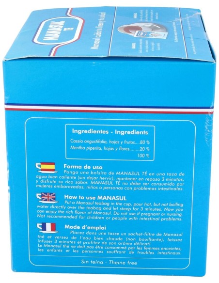 Manasul Té, 100 Bolsas