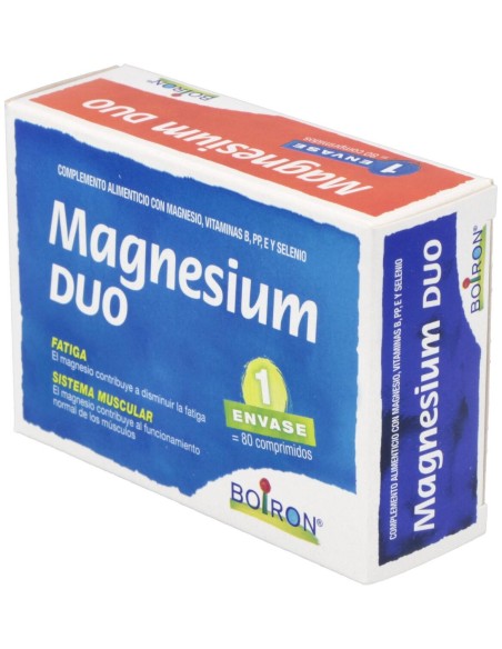 Boiron Magnesium Duo, 80 Comprimidos