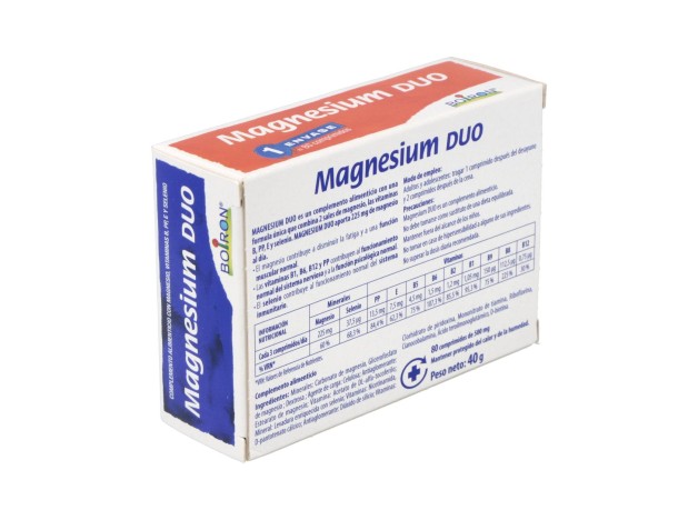 Boiron Magnesium Duo, 80 Comprimidos