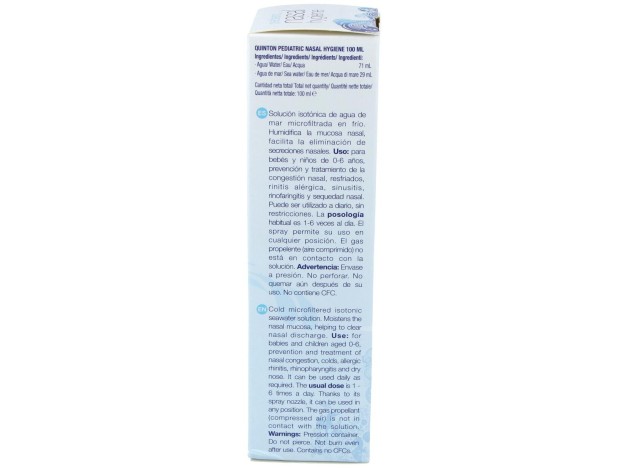 Eau De Quinton® Daily Nasal Pediatric Spray 100Ml
